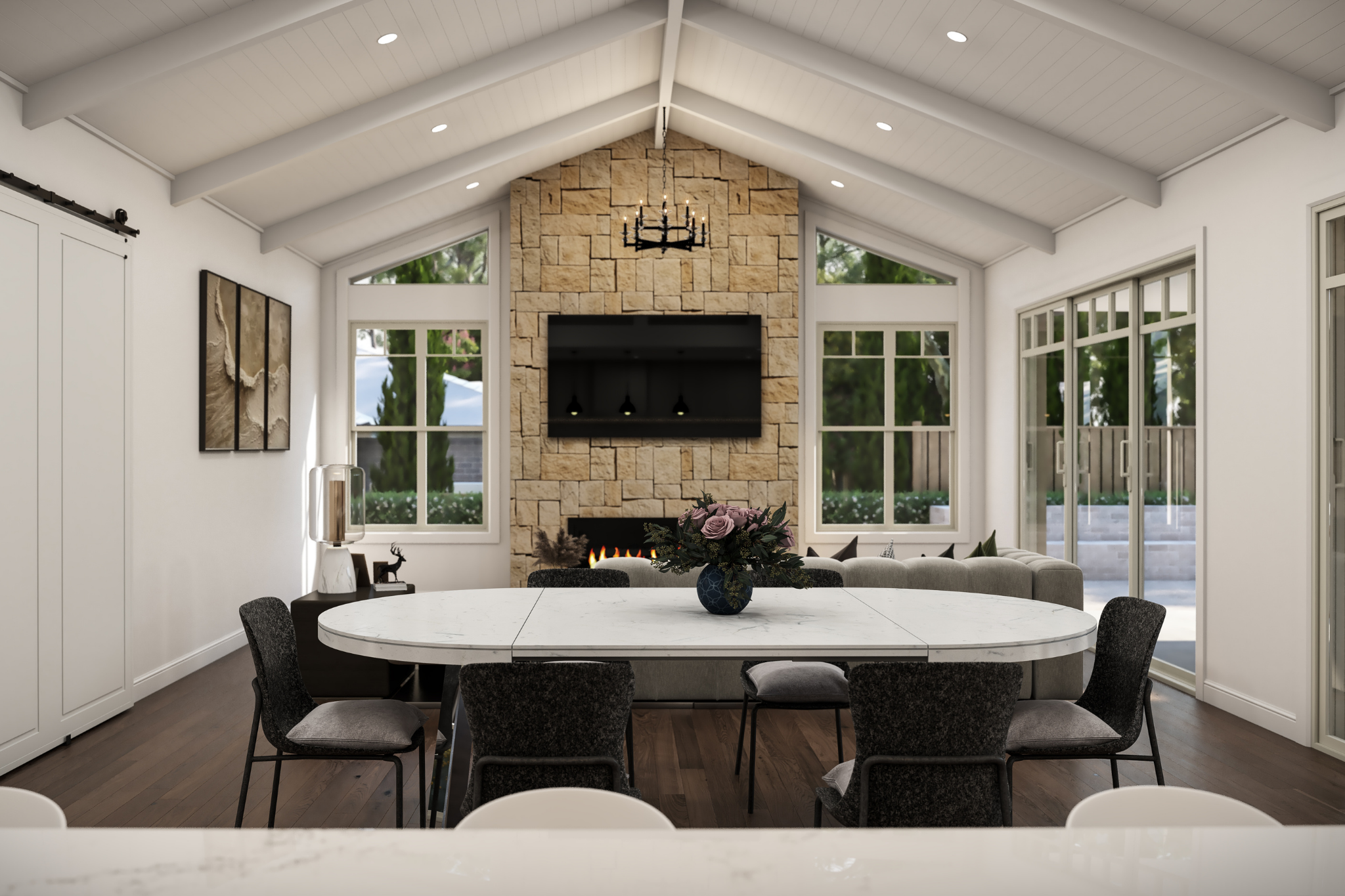 Contemporary Hamptons Residence, West Pennant Hills